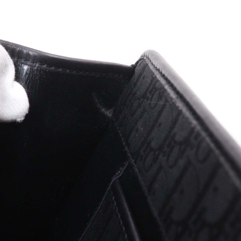 CHRISTIAN DIOR Vintage Black Canvas Shoulder Bag - Picture 11 of 16